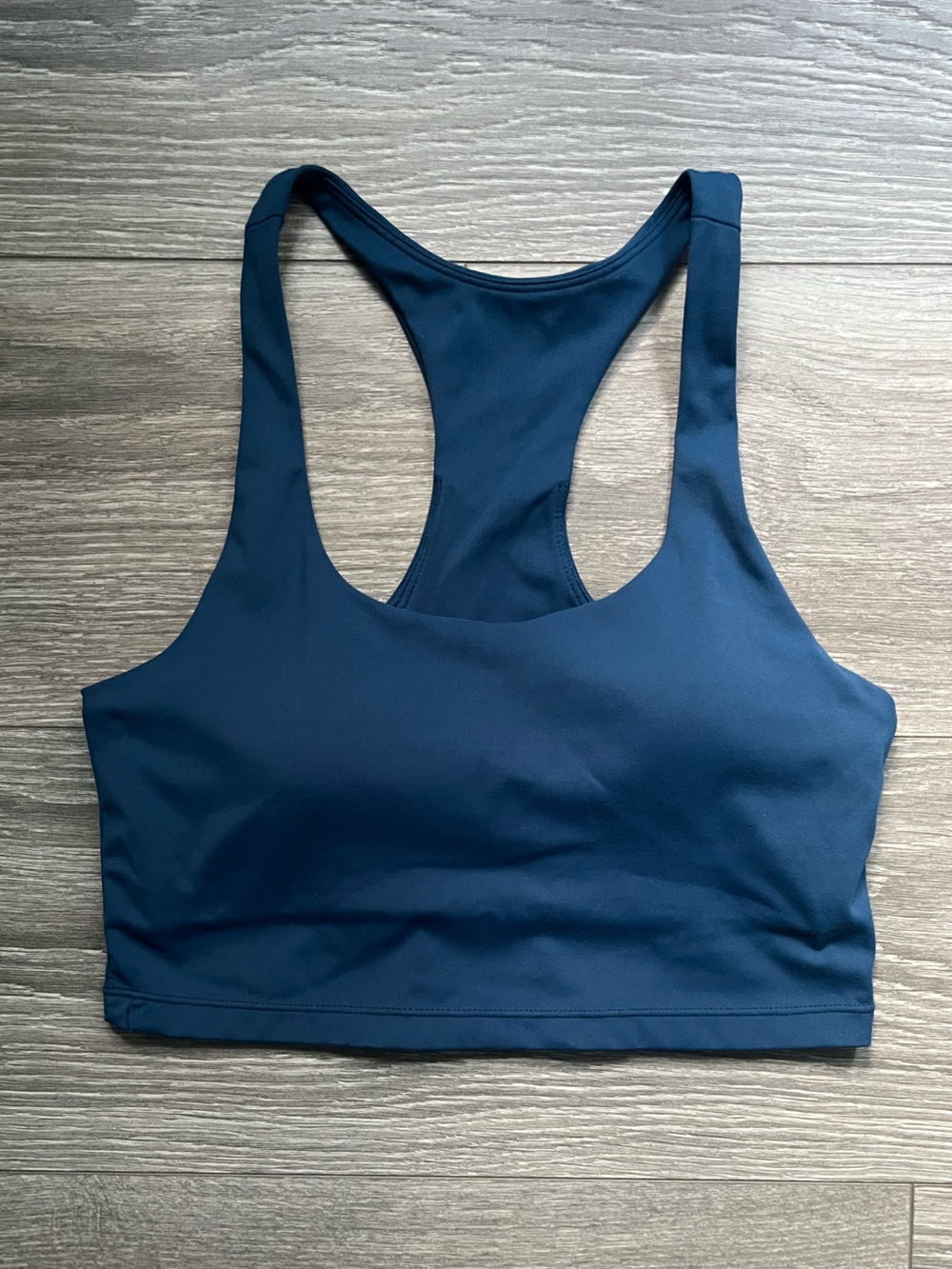 Paragon Blue Racerback Active Yoga Pilates Gym Workout Exercise Sports Bra S